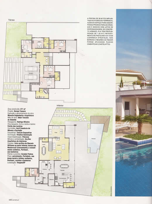Imagem de Revista Construir - Casa em Vargem